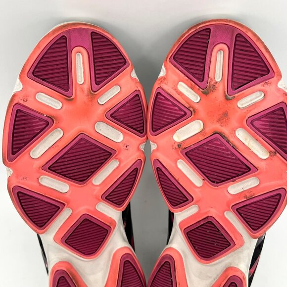 Ryka Devotion Plus 3 Sneakers Athletic Shoes Womens Size 8M Black & Pink Floral - Picture 10 of 16